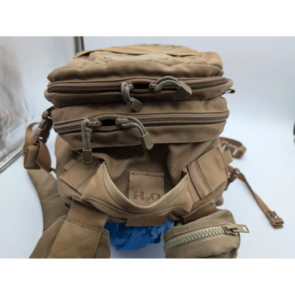 CamelBak HAWG Tactical Hydration Backpack Coyote Tan Cordura Military Bag READ!